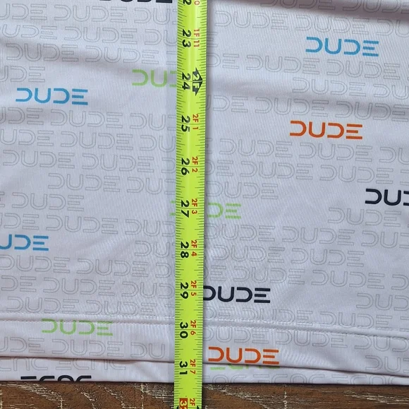 Waggle Polo Golf Shirt DUDE Wipes Men's Multicolor Size XL Polyester Spandex - Picture 6 of 6